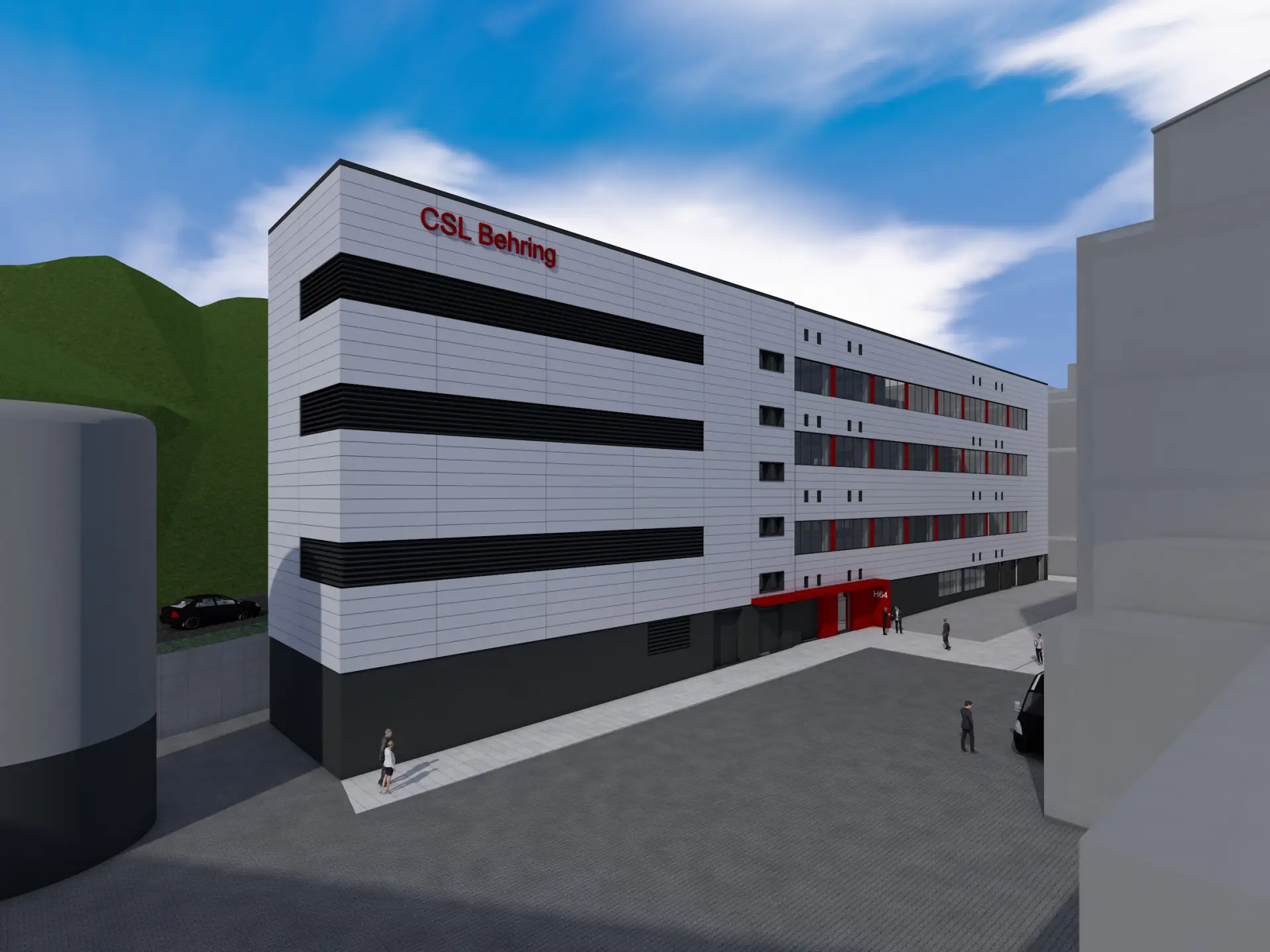 H64 Laboratory building &
technical center