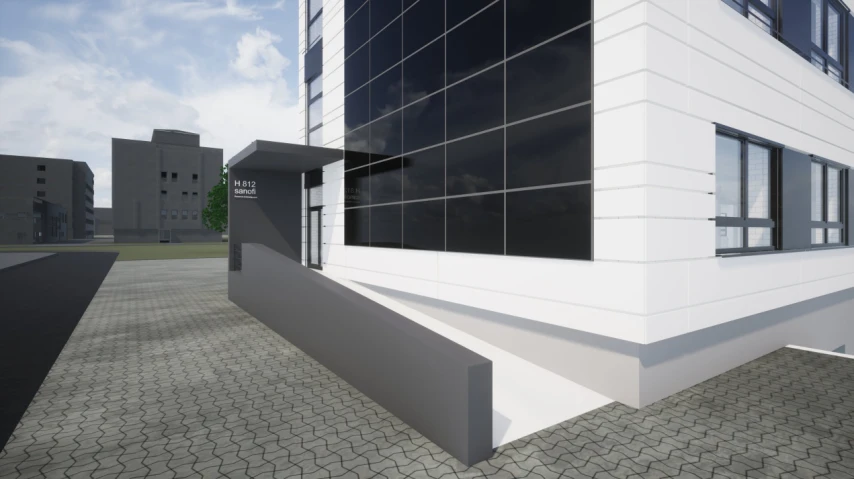 A thermally efficient renovation of the facade for the research building H812